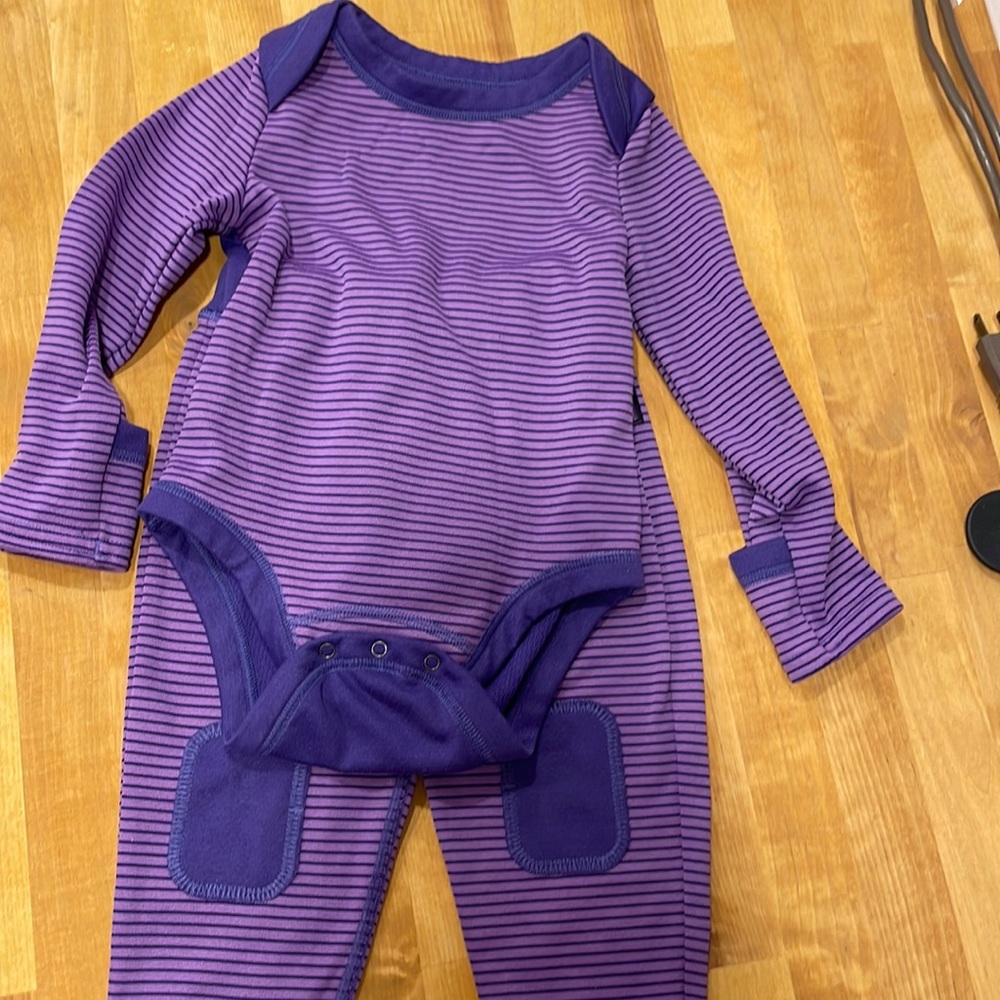 Patagonia Capilene baselayer set baby size 18-24 months